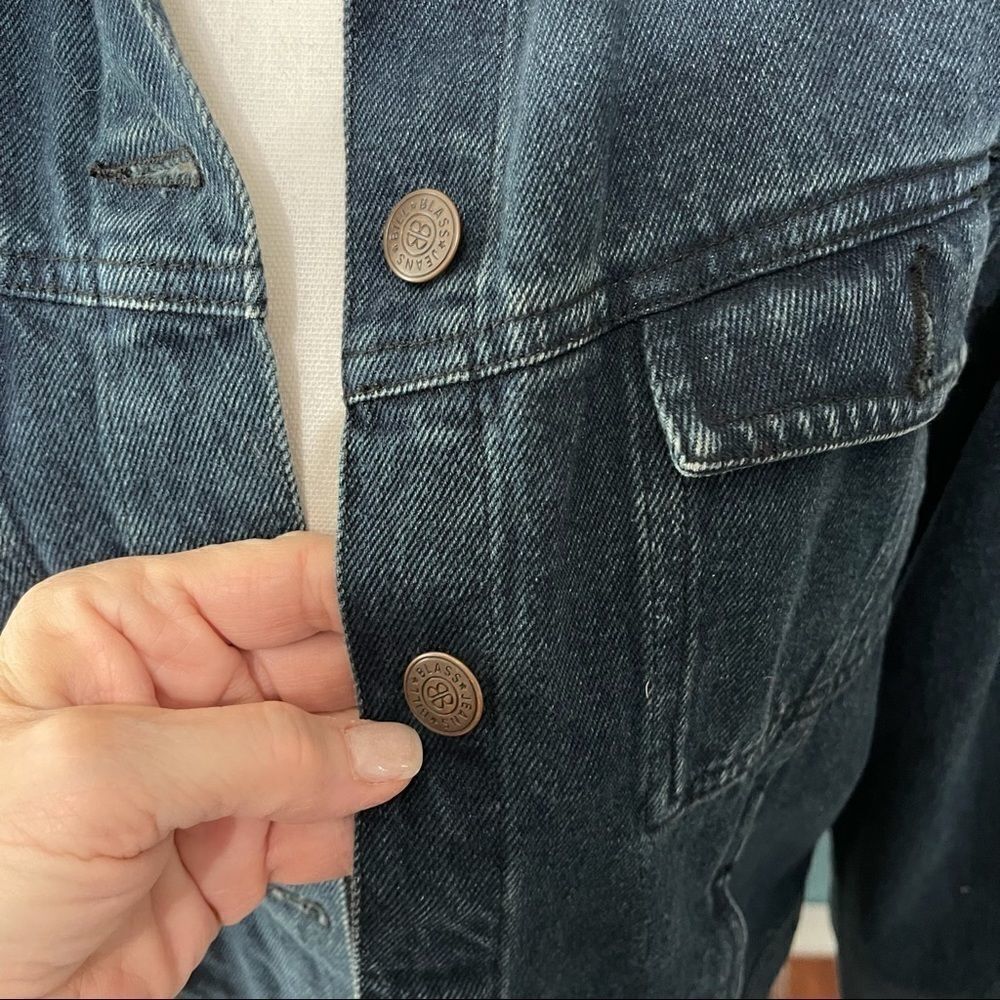 Anthropologie‎ Bill Blass Vintage Denim Jacket - Small - Picture 2 of 8